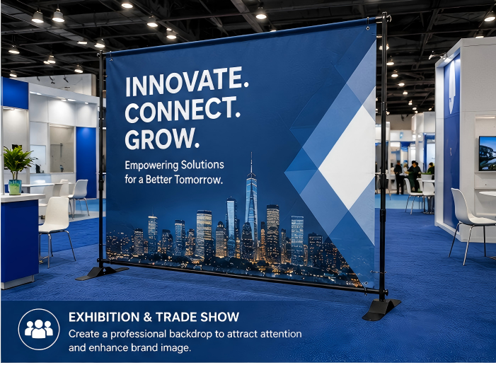 Backdrop Stand - Exhibition